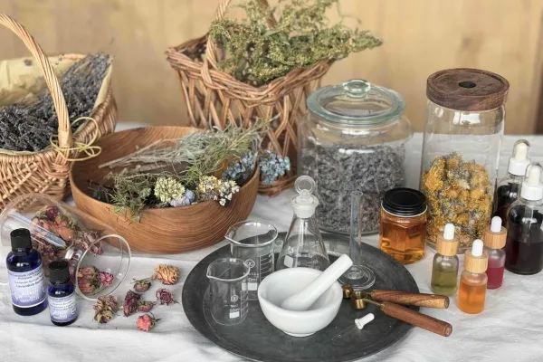 Organic herb center